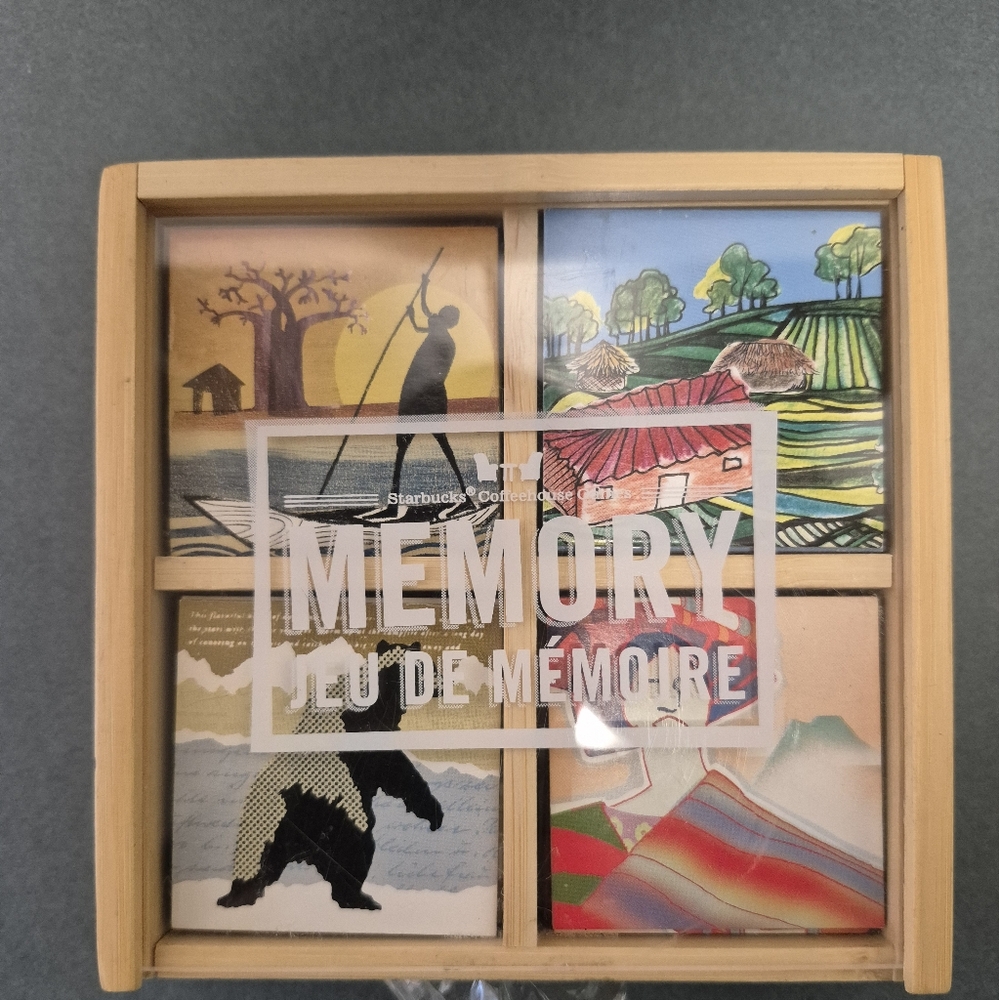 Starbucks RARE (2008) Artistic Coffeehouse Memory Game
